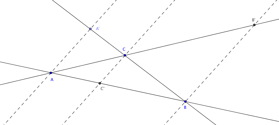 Ceva zweiter Fall