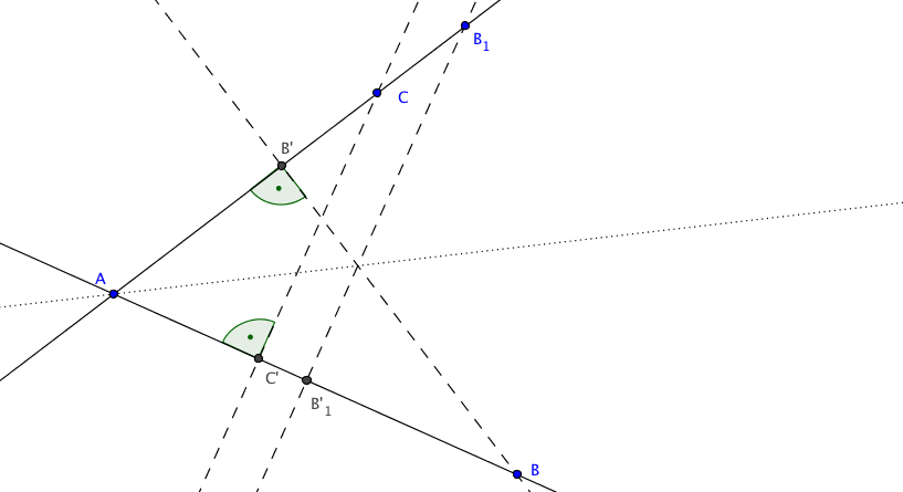 Höhen und Strahlensatz